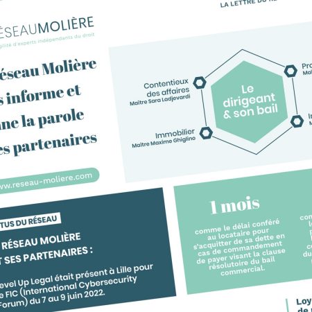 La lettre N°5 du réseau Molière